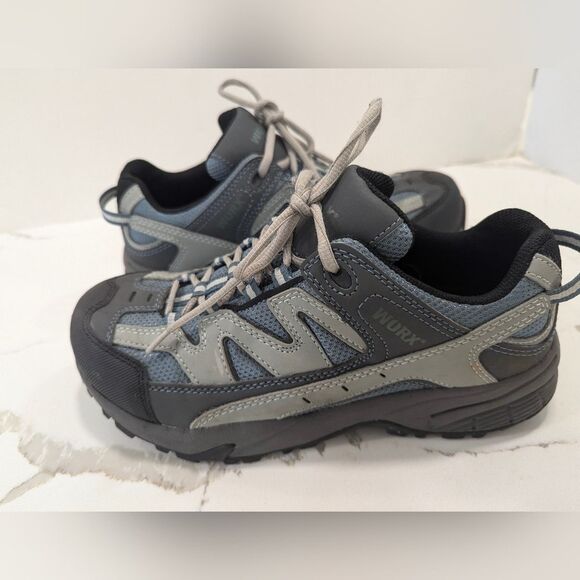 Worx by Red Wing 5108 Work Shoes boots Womens 8.5 Carbide Safety hard Toe gray - Picture 7 of 11